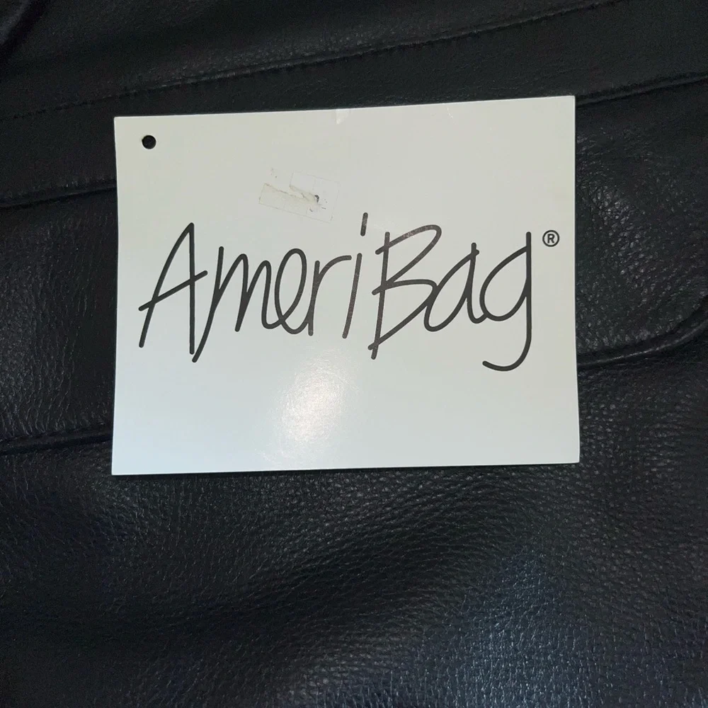 Ameribag Healthy Back Leather Bag - Black - Picture 3 of 9
